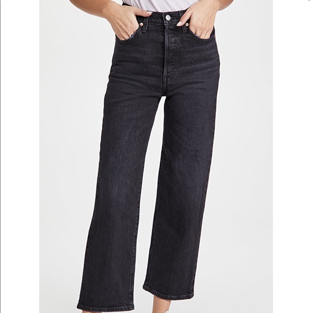 Levi’s Ribcage Jean Black 25